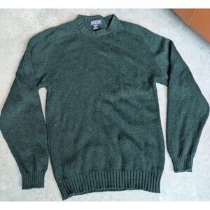 Vintage Lands’ End Shetland Wool Sweater Made in UK Women’s Small 100% Wool